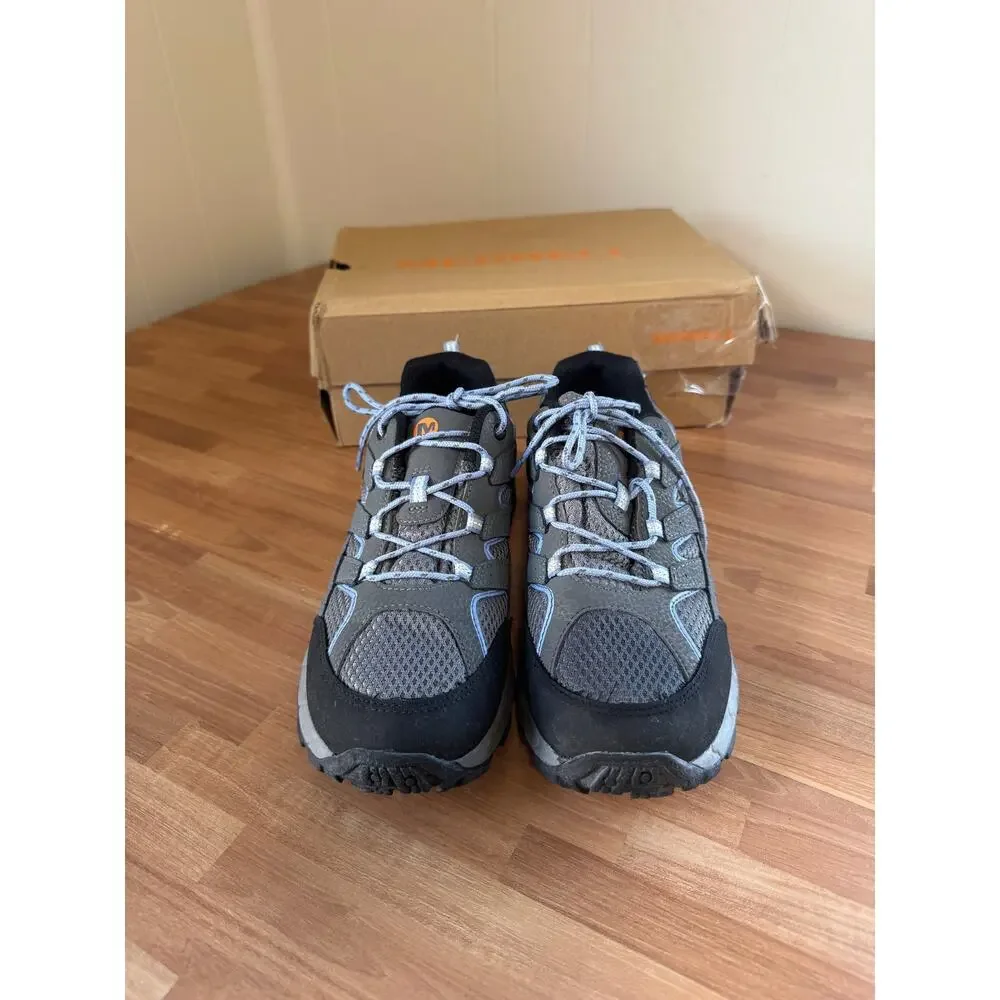 Merrell Kids' Moab 2 Low Lace Waterproof Hiking Shoes (Size US 5.5Y)